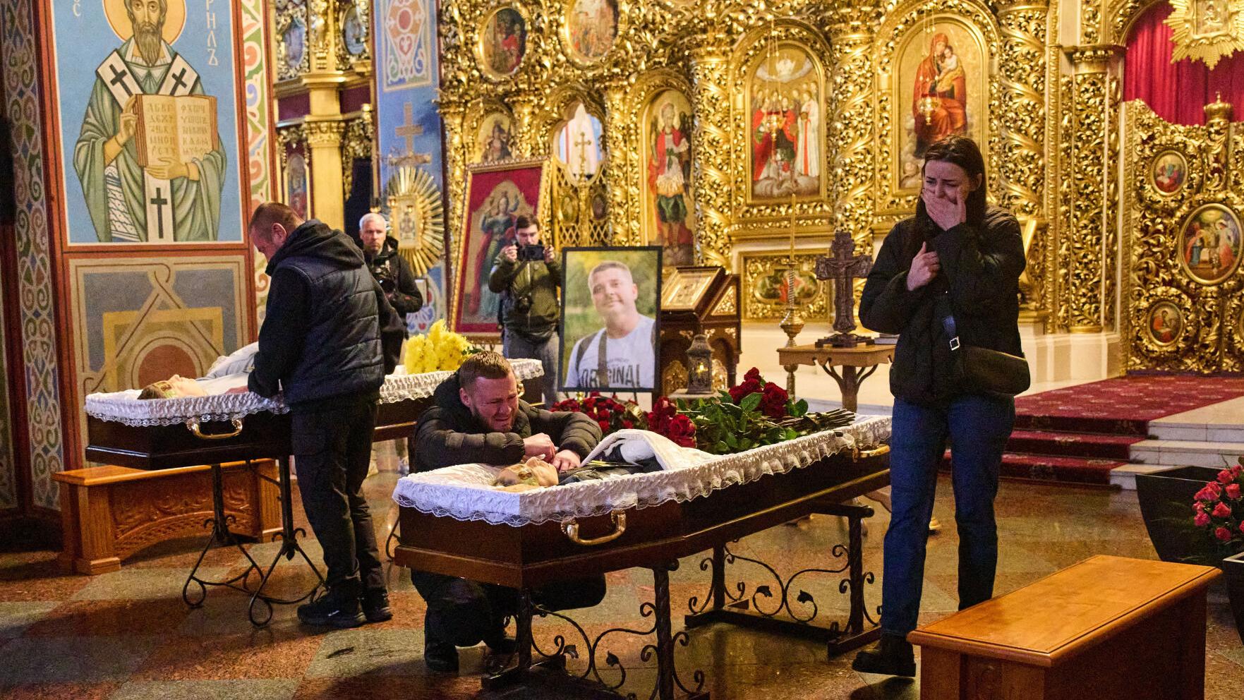 Ukraine mourns two journalists after a deadly Russian drone strike claimed their lives